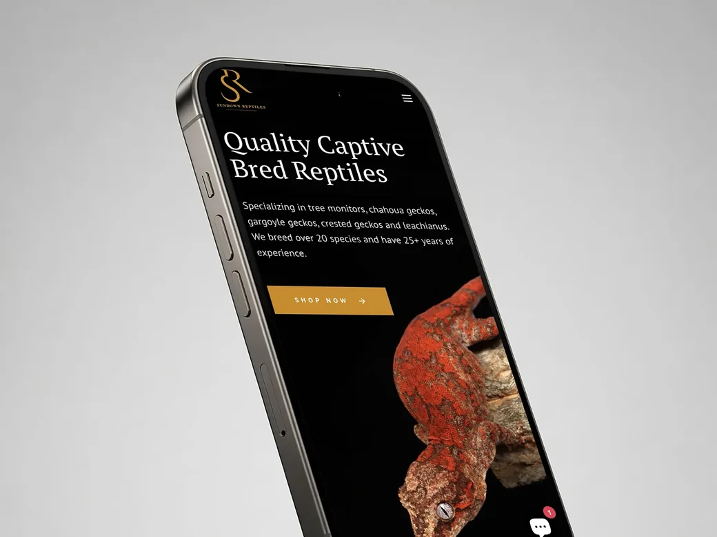 Sundown Reptiles online store